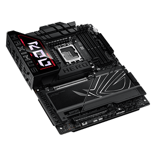 ASUS ROG Maximus Z890 Hero Placa Madre Gaming ATX, Intel Z890, LGA1851, DDR5 8800+, PCIe 5.0, WiFi 7, Thunderbolt 4, 2.5G + 5G LAN, Aura Sync RGB, Overclocking Extremo