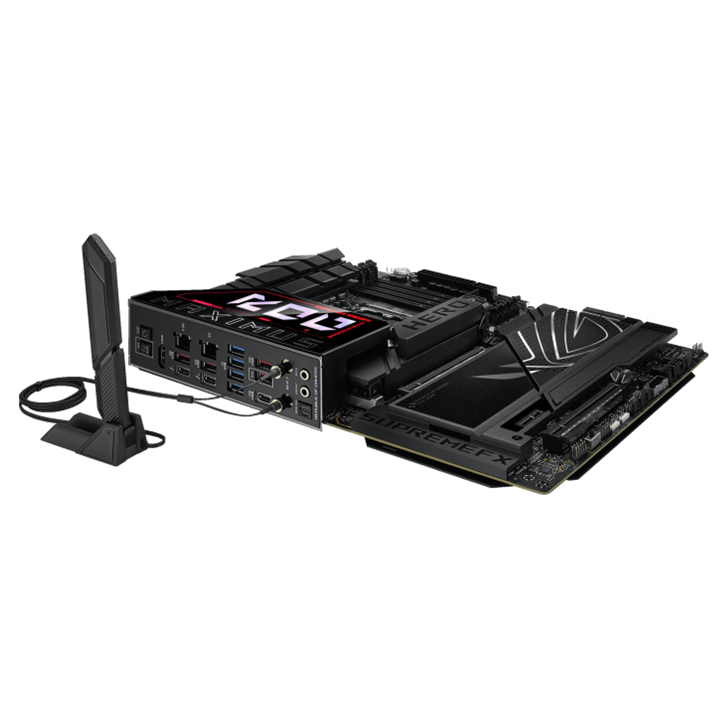 ASUS ROG Maximus Z890 Hero Placa Madre Gaming ATX, Intel Z890, LGA1851, DDR5 8800+, PCIe 5.0, WiFi 7, Thunderbolt 4, 2.5G + 5G LAN, Aura Sync RGB, Overclocking Extremo 9