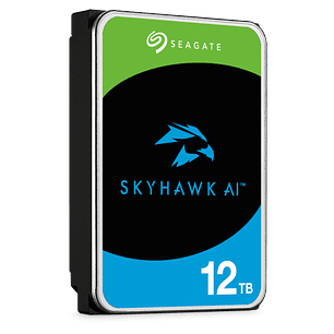 Seagate SkyHawk AI Disco Duro 12TB 7200 RPM, 256MB Cache, SATA 6Gb/s, 3.5