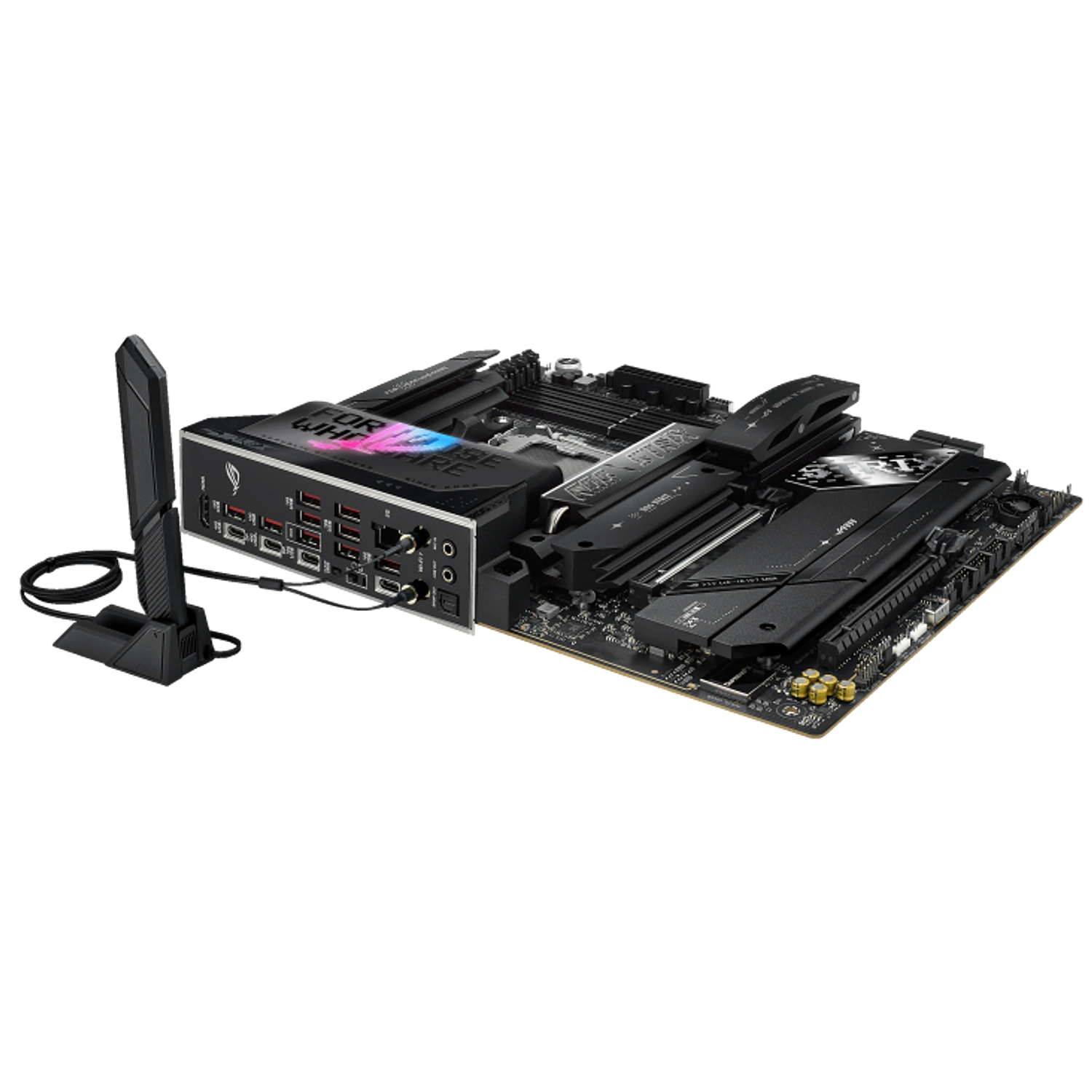 ASUS ROG STRIX X870E-E GAMING WIFI, Placa Madre AM5, PCIe 5.0, WiFi 7, ATX gaming, Ryzen 9000, Ryzen 8000, Ryzen 7000, USB4 40Gbps, Ethernet 5Gb, M.2 PCIe 5.0, ASUS ROG gaming, moth 8