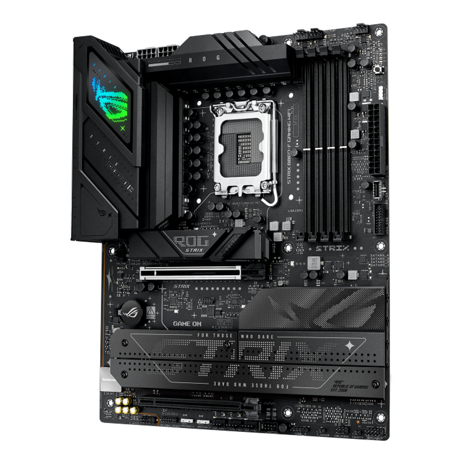 ASUS ROG STRIX B860-F GAMING WIFI, Placa Madre Intel LGA1851, DDR5, PCIe 5.0, WiFi 7, ATX Gaming 2