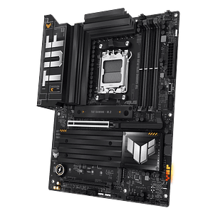 ASUS TUF GAMING X870-PLUS WIFI Placa Madre ATX AM5, DDR5, PCIe 5.0, WiFi 7, USB4, Gaming Ryzen 9000/8000/7000, RGB Aura Sync