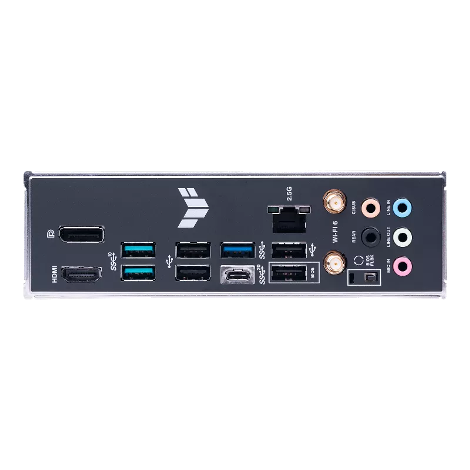 ASUS TUF GAMING B650M-PLUS WIFI AM5 DDR5 Micro ATX Gaming Placa Madre, WiFi 6, PCIe 5.0, 2.5Gb LAN, Aura Sync RGB, HDMI, DisplayPort, USB-C 3.2 Gen 2x2 5