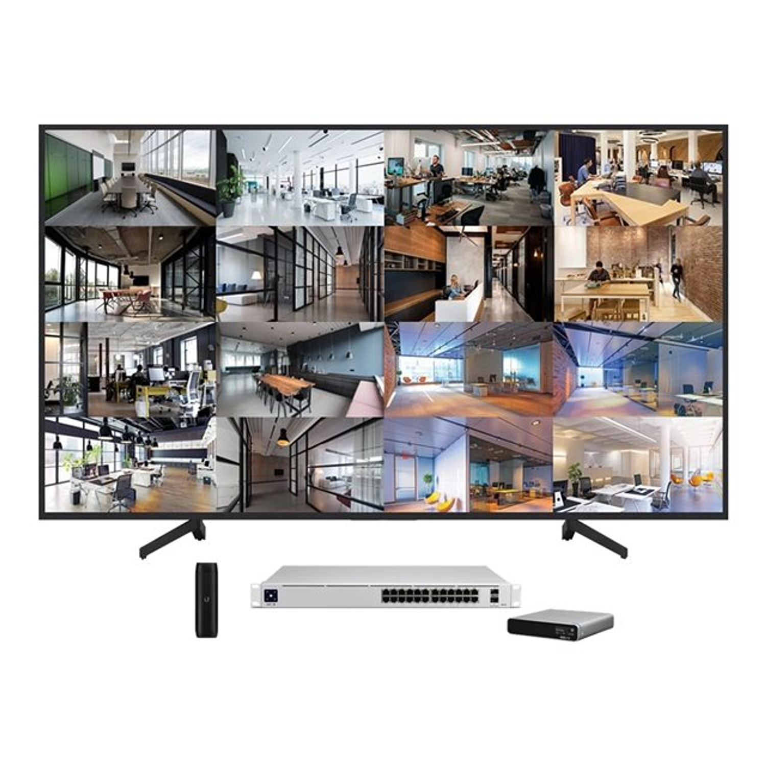 Ubiquiti UniFi UFP-VIEWPORT Decodificador PoE a HDMI 4K para Matriz de Videovigilancia de 16 Cámaras 7