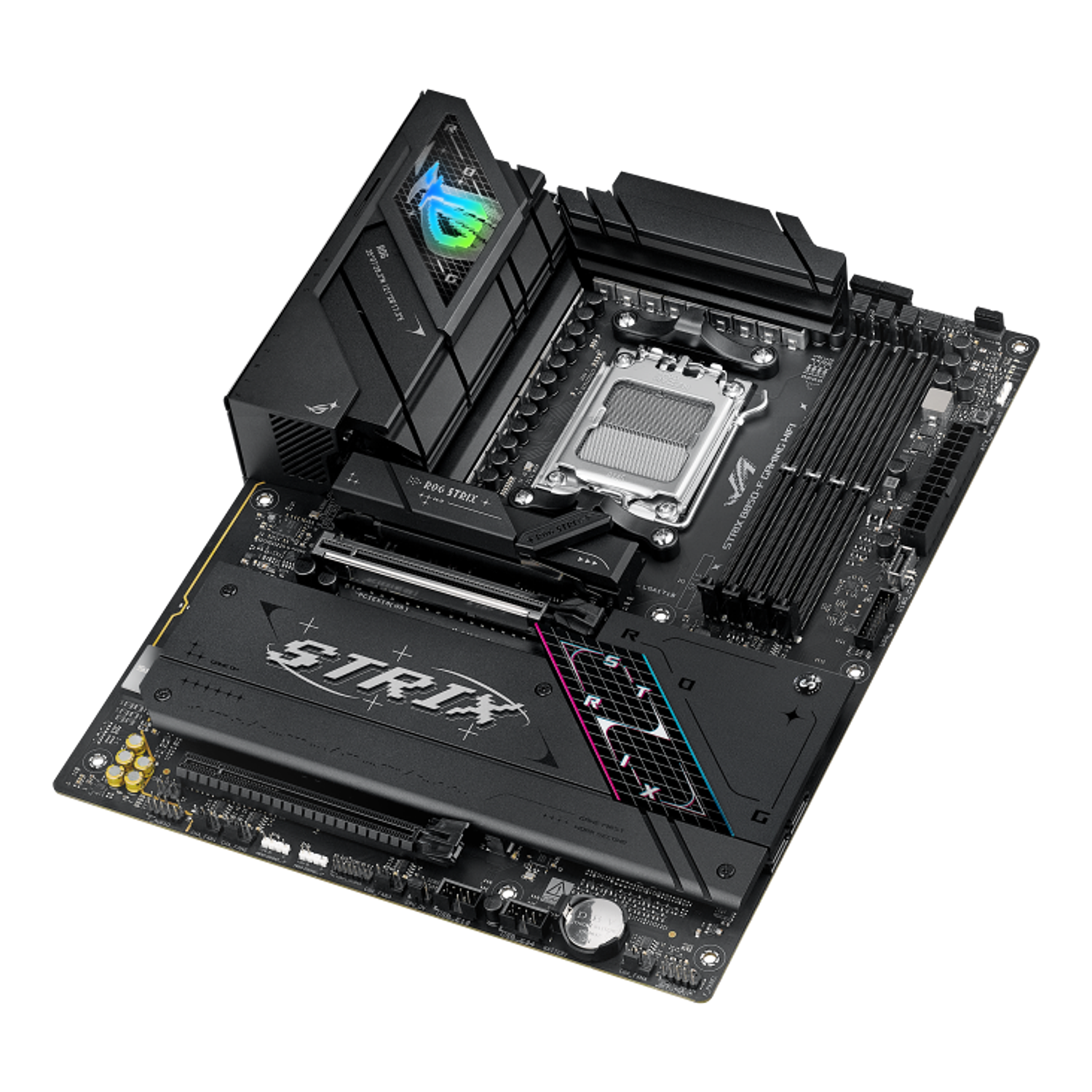 ASUS ROG STRIX B850-F GAMING WIFI Placa Madre ATX AM5 DDR5, Gamer, PCIe 5.0, Wi-Fi 7, Audio SupremeFX 7.1, Overclocking, Ryzen 9000/8000/7000 5