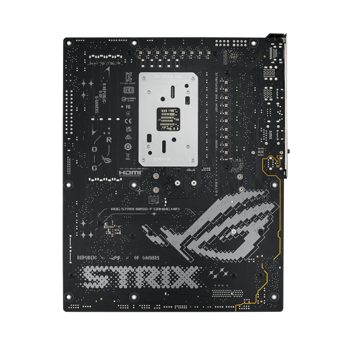 ASUS ROG STRIX B850-F GAMING WIFI Placa Madre ATX AM5 DDR5, Gamer, PCIe 5.0, Wi-Fi 7, Audio SupremeFX 7.1, Overclocking, Ryzen 9000/8000/7000 8