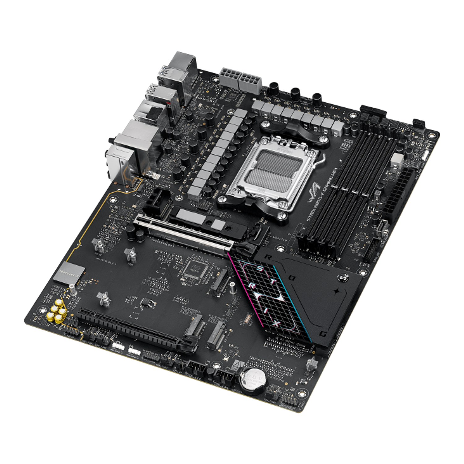 ASUS ROG STRIX B850-F GAMING WIFI Placa Madre ATX AM5 DDR5, Gamer, PCIe 5.0, Wi-Fi 7, Audio SupremeFX 7.1, Overclocking, Ryzen 9000/8000/7000 10