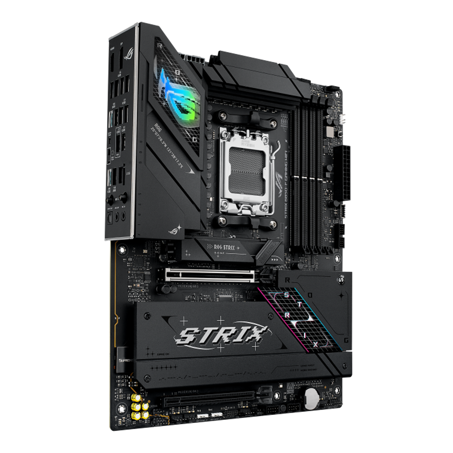 ASUS ROG STRIX B850-F GAMING WIFI Placa Madre ATX AM5 DDR5, Gamer, PCIe 5.0, Wi-Fi 7, Audio SupremeFX 7.1, Overclocking, Ryzen 9000/8000/7000 3