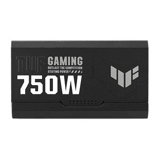 ASUS TUF Gaming 750W Gold Fuente de Poder Modular, PSU Gaming 750W, 80 Plus Gold, ATX 3.1, 0dB, Alta Eficiencia