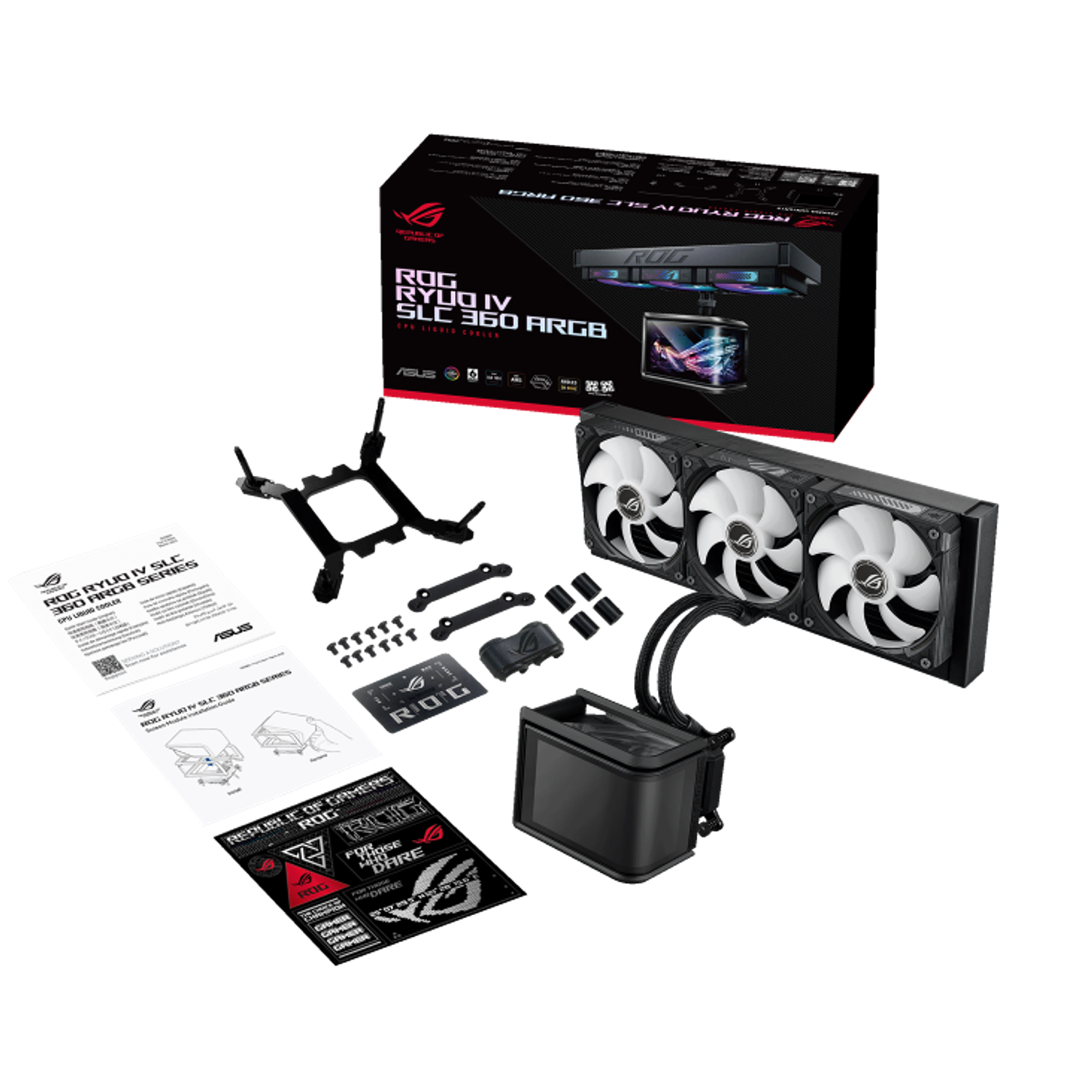 ASUS ROG RYUO IV SLC 360 ARGB Refrigeración Líquida CPU AIO, 6.67