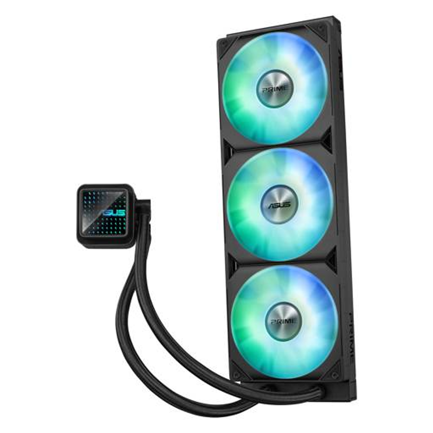 ASUS Prime LC 360 ARGB Refrigeración Líquida CPU AIO 360 mm, Ventiladores ARGB, Radiador Aluminio, Compatible Intel y AMD, Aura Sync, Alta Eficiencia 3