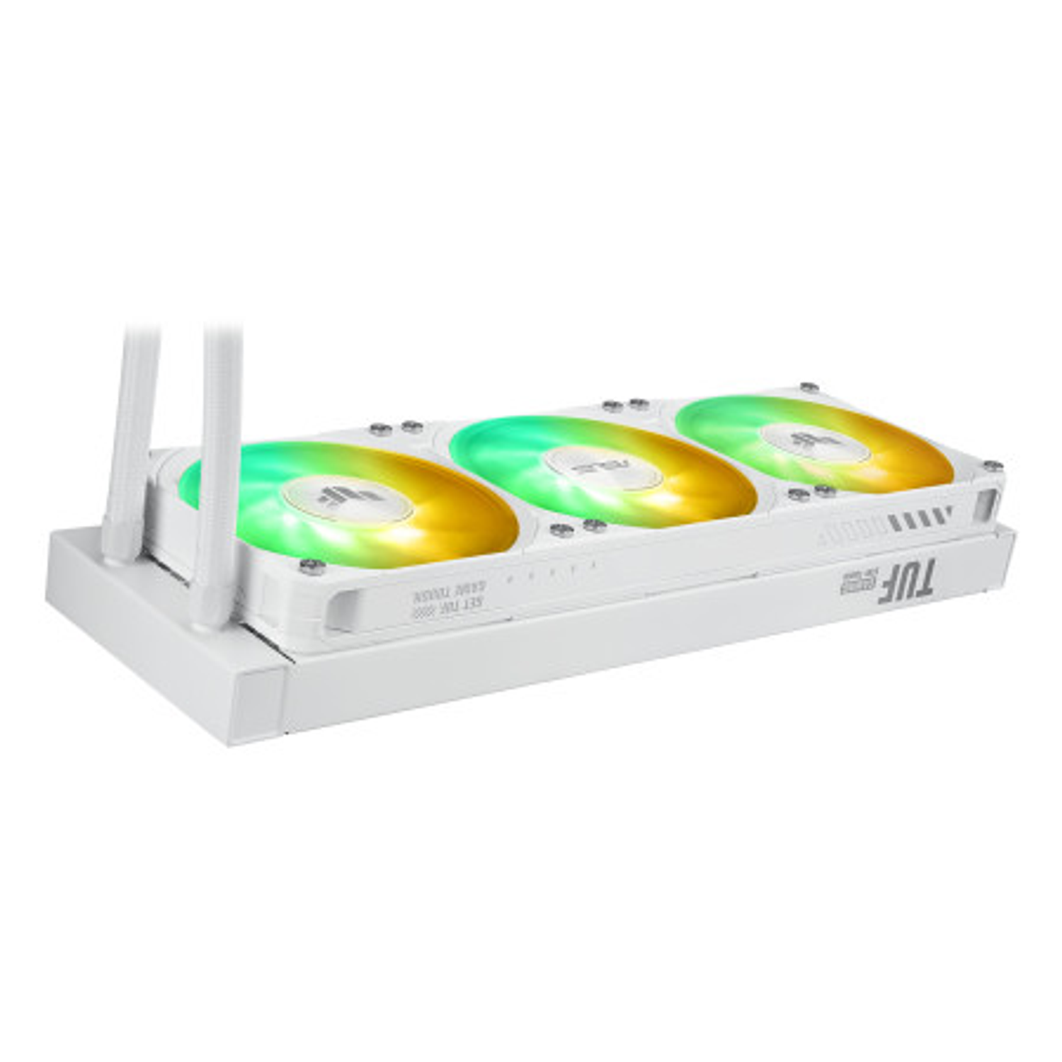 ASUS TUF Gaming LC III 360 ARGB LCD White Edition Refrigeración Líquida CPU AIO, 360 mm, Pantalla LCD 2.8″, ARGB, Blanco, Gamer, Overclock, Alta Eficiencia 5