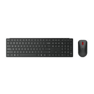Lenovo Combo Teclado Mouse, Kit Teclado y Mouse Inalámbrico, Periféricos para Oficina