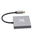 Xtech XTC-566 3 en 1 Adaptador USB-C a HDMI, hub USB-C con HDMI 4K, USB 3.0 y carga PD 60W, Adaptador Multipuerto Aluminio, Compatible Windows, MacOS, Android - thumbnail 3