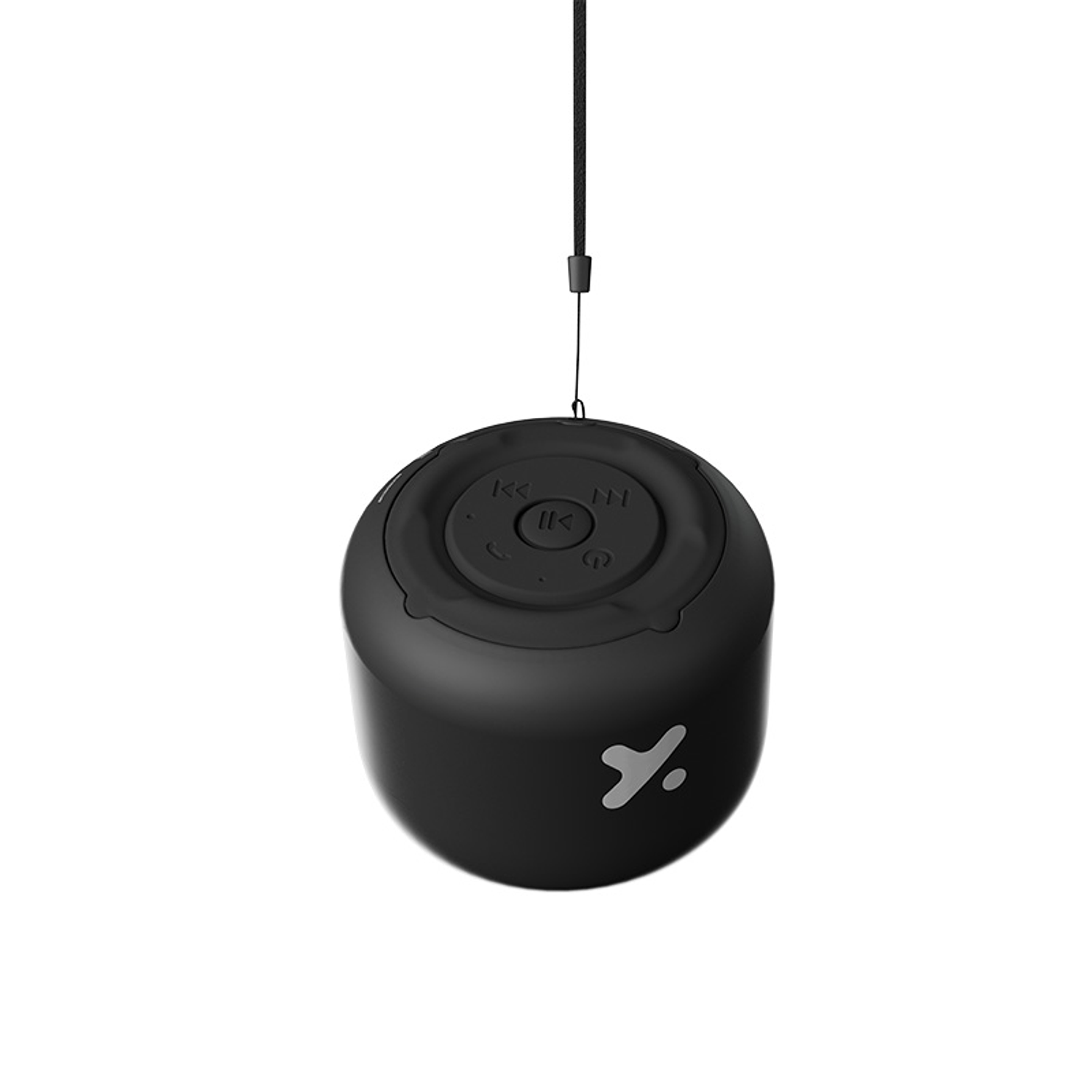 Xtech XTS-605 Parlante Inalámbrico Portátil, Bluetooth 5.3, TWS Estéreo, IPX7 Resistente al Agua, 3W, Batería 1800mAh, USB-C, Compacto, Negro 1