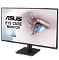 ASUS VA27AQ Monitor 27” QHD IPS 75Hz 1ms, HDMI, DisplayPort, VGA, 99% sRGB, HDR10, Adaptive-Sync, Eye Care, Altavoces, VESA, Negro - Miniatura 2