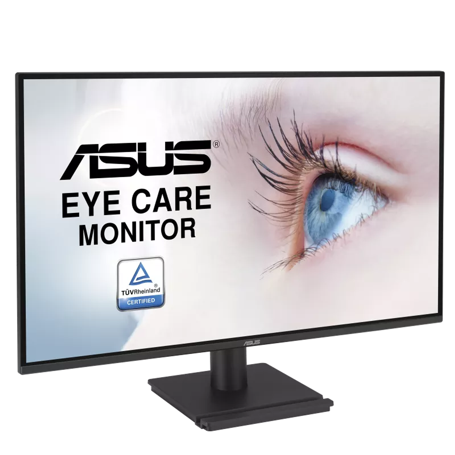 ASUS VA27AQ Monitor 27” QHD IPS 75Hz 1ms, HDMI, DisplayPort, VGA, 99% sRGB, HDR10, Adaptive-Sync, Eye Care, Altavoces, VESA, Negro 3