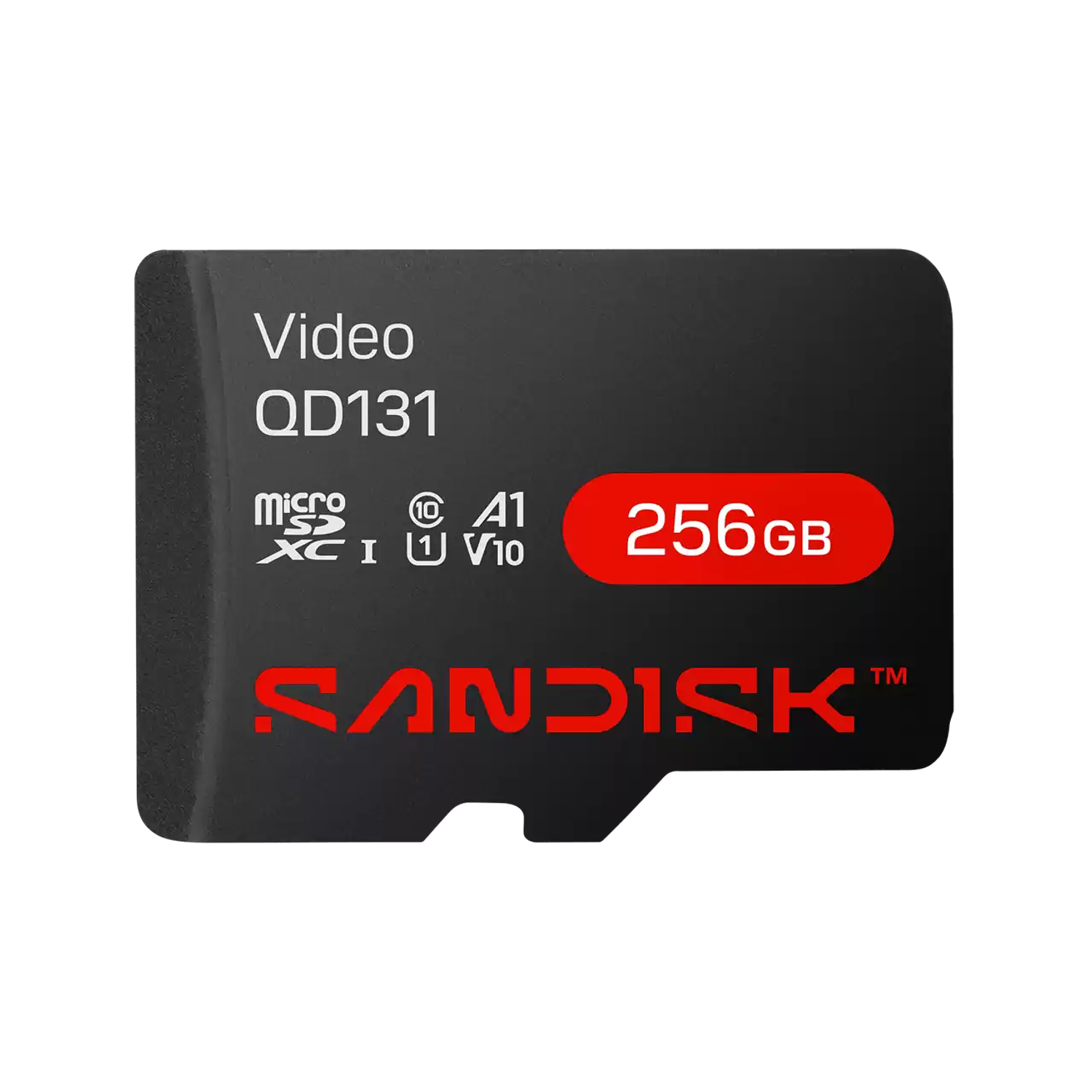 SanDisk SC QD131 256GB MicroSDXC UHS-I, 160MB/s, Tarjeta de Memoria Alta Resistencia, para Cámaras de Seguridad 24/7, Vigilancia y Dashcam 1