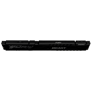 Kingston FURY Memoria RAM Beast 64GB DDR5 5600MHz CL36, Black, Intel XMP 3.0, AMD EXPO, DIMM para PC Gamer y Workstation
