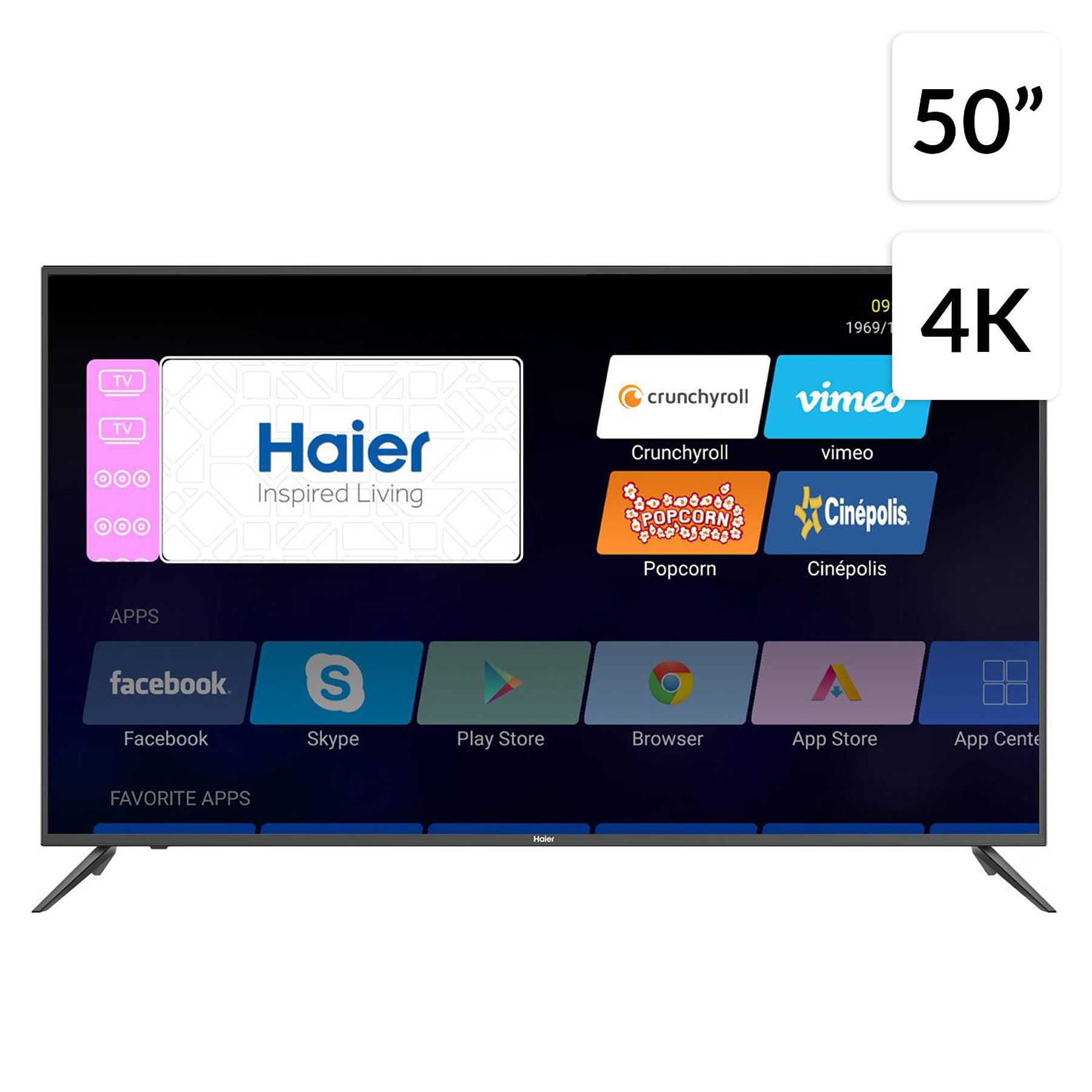 Haier Smart TV 4K UHD 50 "