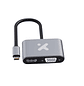 Xtech XTC-542 Adaptador USB-C a HDMI y VGA 2 en 1, 4K 30Hz, Full HD, Video Adapter para Laptop, MacBook y PC - Miniatura 1