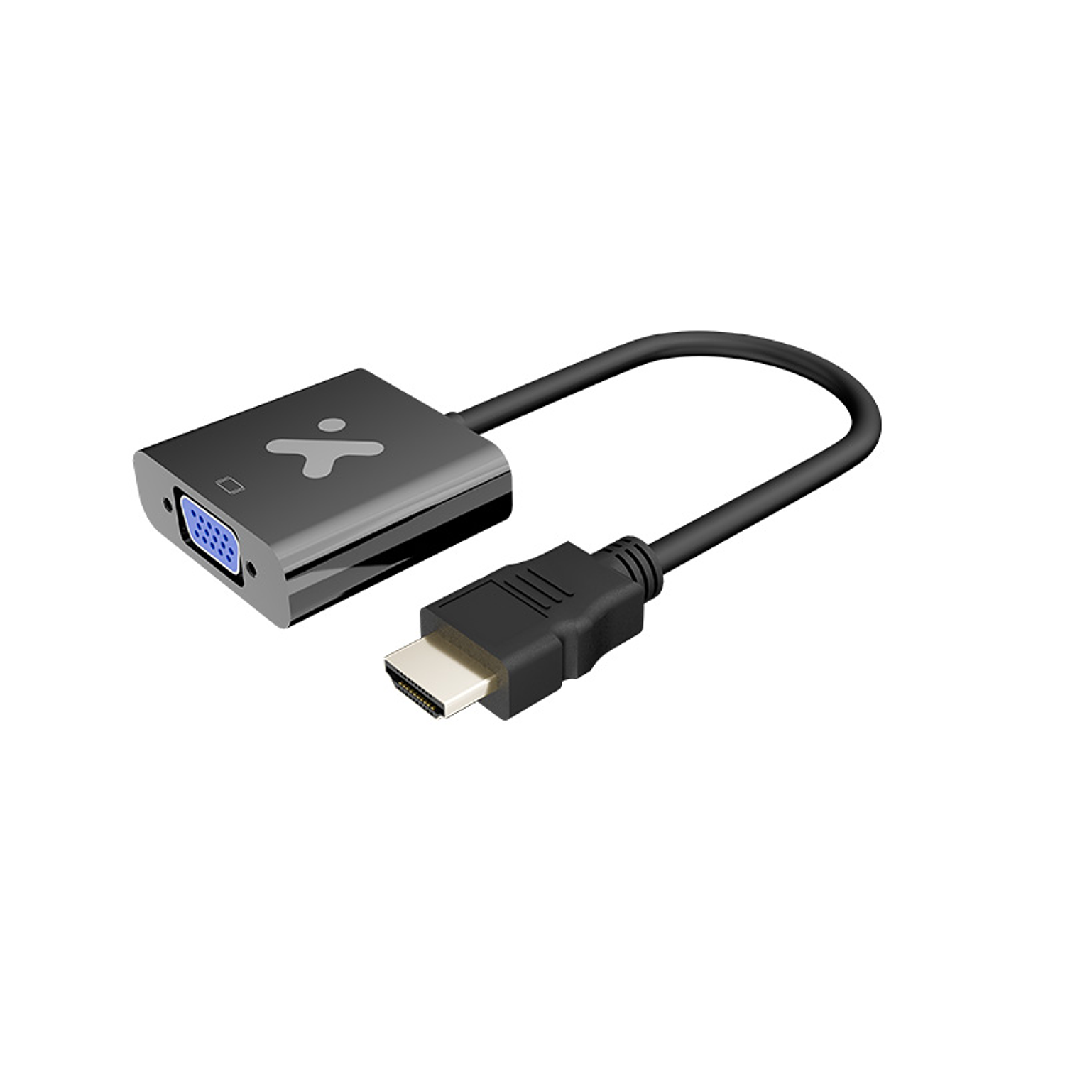 Xtech XTC-384 Adaptador HDMI a VGA Convertidor de Video 1080p 60Hz, HDMI 19 Pin a VGA, Compatible con Laptop y Proyector 3