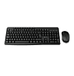 Xtech XTK-311S Teclado y Mouse Inalámbrico Español, Combo Teclado Mouse 2.4GHz USB, Teclado Multimedia 105 Teclas, Mouse Óptico 1600 DPI, Negro - thumbnail 1