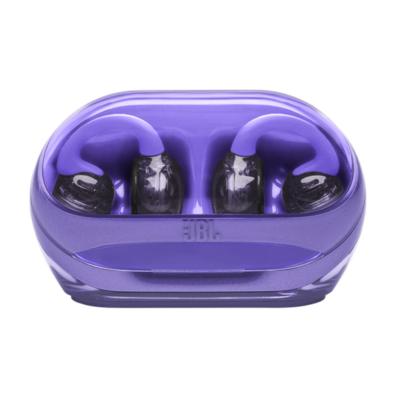 JBL Soundgear Clips Audífonos Inalámbricos Open Ear TWS, Bluetooth 5.4, OpenSound, 4 Micrófonos, IP54, Hasta 32h de Batería, Control Táctil, Multipoint, App, Morados 4
