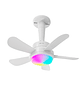 Nexxt NHA-F100 Ventilador de Techo Inteligente 2 en 1, LED RGB, Wi-Fi, Alexa, Google, Siri - Miniatura 5