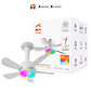Nexxt NHA-F100 Ventilador de Techo Inteligente 2 en 1, LED RGB, Wi-Fi, Alexa, Google, Siri - Miniatura 1