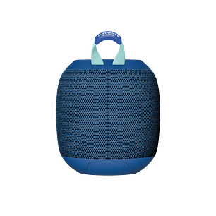 Logitech Wonderboom 4 Cobalto, Parlante Bluetooth Portátil, 14H Batería, USB-C, Sonido 360°, Resistente, Altavoz Inalámbrico, Azul