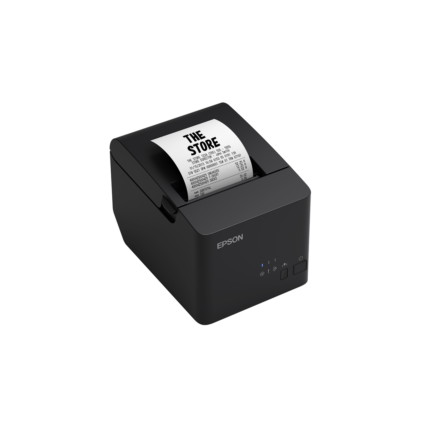 Epson TM-T20IV-L C31CL45002 Impresora Térmica de Recibos POS, USB + Ethernet, 250mm/s, Cortador Automático, Ticketera Punto de Venta, 80mm 2