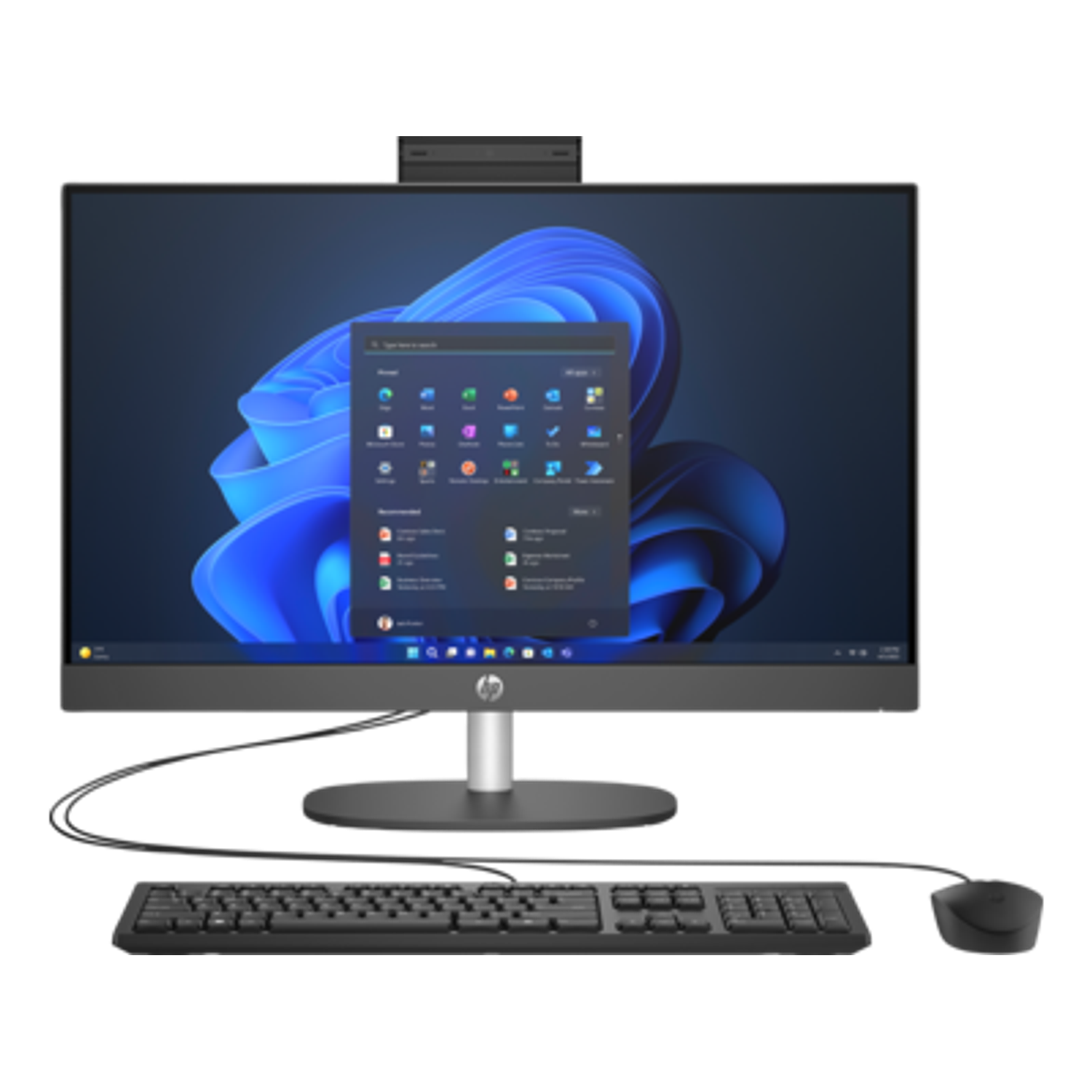 HP ProOne 240 G10, All-in-one, Intel Core Ultra 5 125U, 4.3 GHz, DDR5 SDRAM,512 GB HDD, 23.8