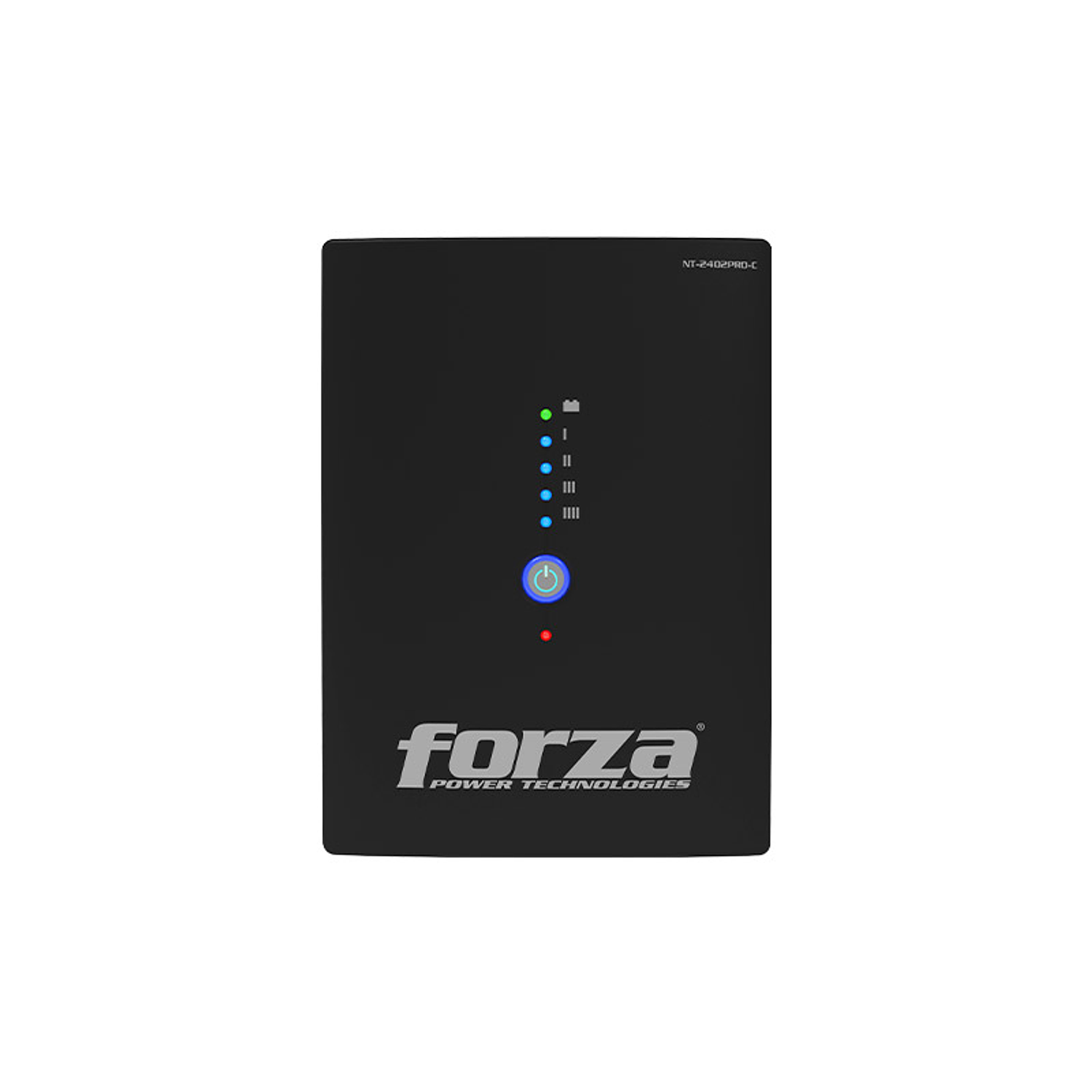 Forza NT-2402PRO-C UPS 2400VA 1200W, Interactiva, 220V, 6 Salidas, USB, Protección RJ45 RJ11, Torre 1