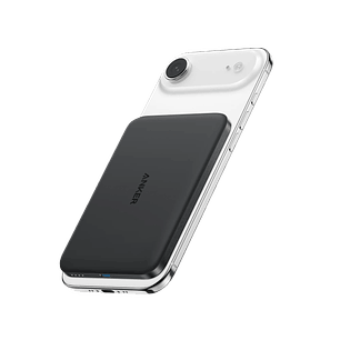 Anker A1665H11 Nano Power Bank 5K MagGo, 5000mAh, 20W, Carga Rápida, USB-C, Inalámbrica, iPhone, Negro