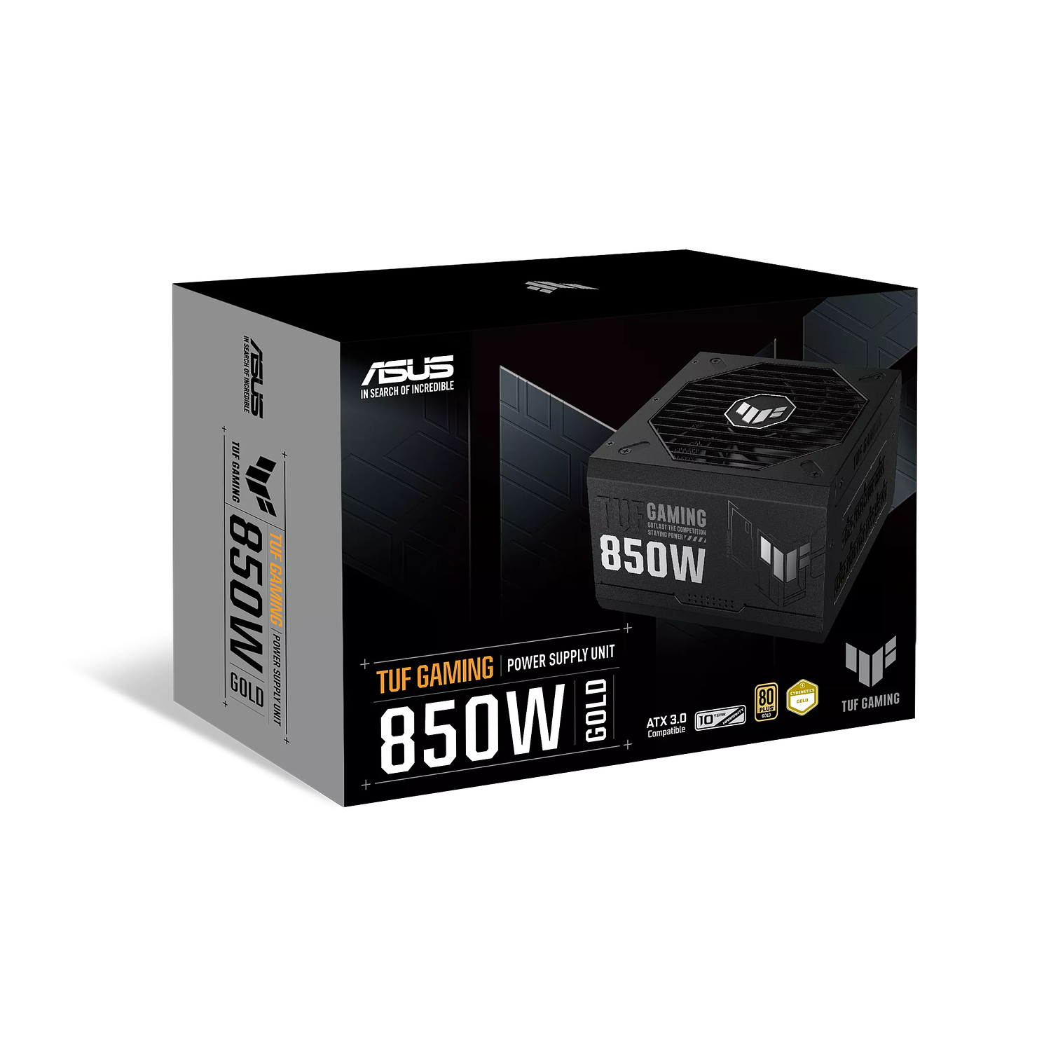 ASUS TUF Fuente De Poder Gaming 850W Gold, 80 PLUS Gold, ATX 3.0 Fully Modular Y PCIe 5.0 13