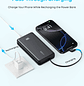 Anker Zolo Powerbank 20000mAh, 22.5W, USB-C integrado, Carga rápida, Blanco, Universal - Miniatura 5