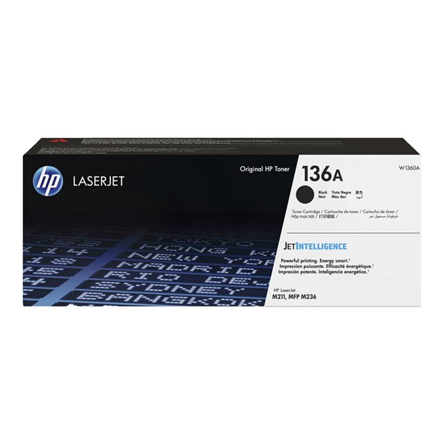 HP W1360A, Cartucho Tóner Negro 1