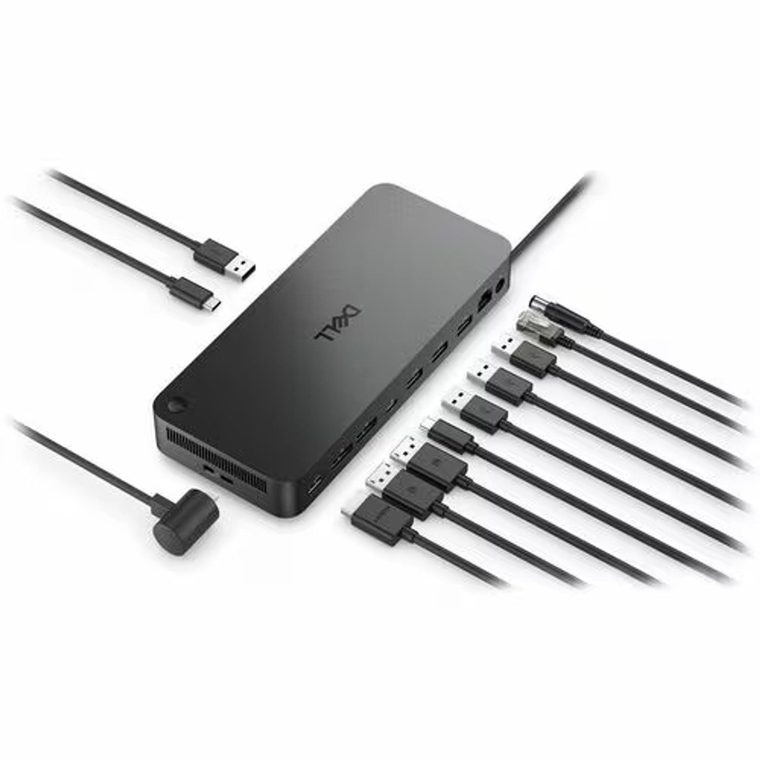 Dell Pro WD25 Docking Station Portátil, 130W Power Delivery, HDMI, 2x DP, USB-C, 4x USB-A, 2.5 GbE RJ-45, Ranura de Seguridad Kesington 6