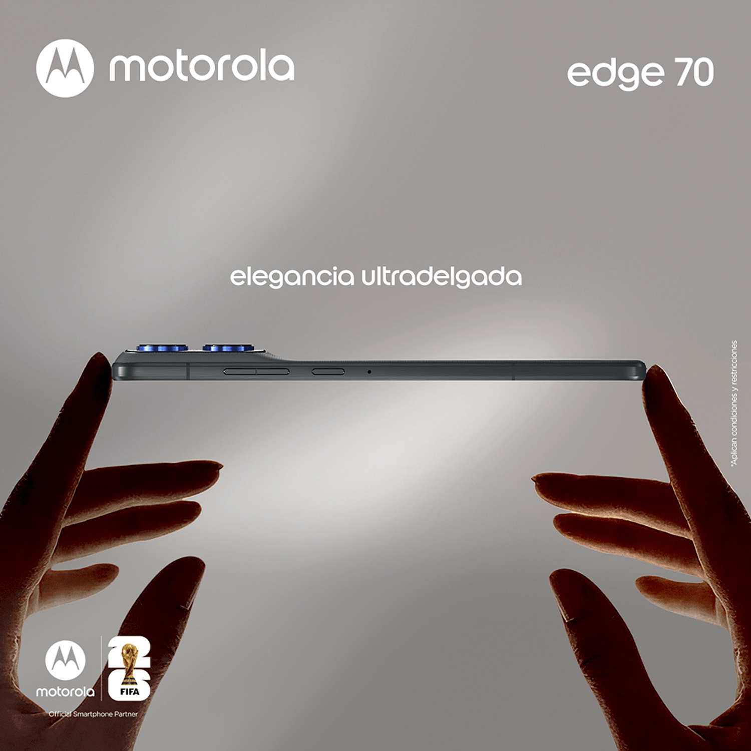 Motorola Edge 70 Celular, 12GB RAM, 512GB, 5G, Pantalla 6,7