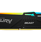 Kingston Fury Beast RGB, DDR5 64GB, 5600MHz, CL36, Memoria RAM Gaming, Alto Rendimiento, RGB Integrado, PC, Multitarea, Edición de Video - Miniatura 2