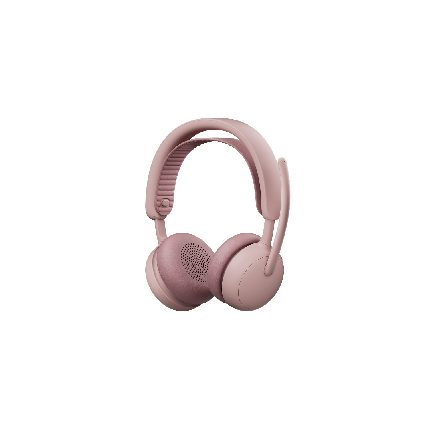 Logitech Zone Wireless 2 ES Audifonos Bluetooth, Cancelación de Ruido ANC, Micrófono, 40 mm, Inalámbricos, Audio Profesional, PC, Smartphone, Rosado 1
