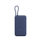 Xiaomi Power Bank 33W, 20000mAh, Batería Externa, USB-C Integrado, Carga Rápida, Portátil, Universal, Color Azul - Miniatura 1