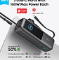 Anker Power Bank, 25000mah, 165w, Con Pantalla Digital, 2x Usb-C, 1x Usb-A, Carga Rápida Bidireccional, Negro - Miniatura 4