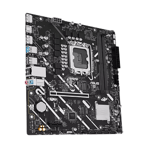 Asus Prime H810m-E Placa Madre Intel Lga 1851, 1x Hdmi 2.1, 1x Displayport 1.4, 1x Vga, 2.5 Gbe Lan, 2x M.2