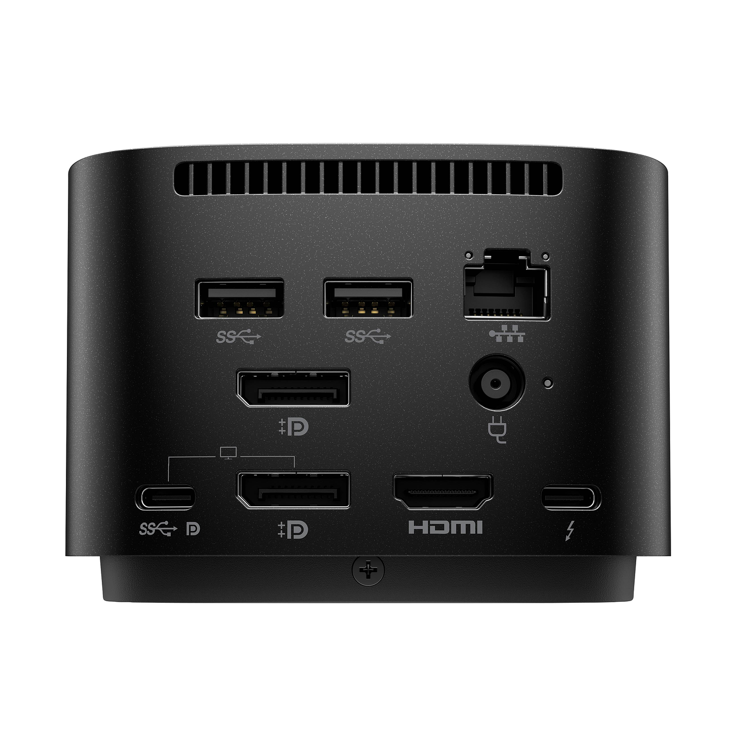 HP Thunderbolt 4 G4 Docking Station 120W, Dock USB-C, Soporte 4 Monitores 4K, Hub USB Empresarial, Ethernet 2.5Gbps, Carga 100W, Seguridad IT 4