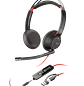 Poly Blackwire 5220 Auriculares USB-C con Micrófono, Cancelación de Ruido, Jack 3.5mm, Audífonos para Oficina, Call Center y Videollamadas - thumbnail 1