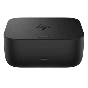 HP USB-C G6 Docking Station 100W (9X3VUT), Dock Universal 4K, Hub USB-C para Laptop, Ethernet, HDMI, DisplayPort, Carga Rápida, Oficina y Home Office