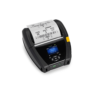 Zebra ZQ630 Plus Impresora Portátil 4”, Impresora de Etiquetas Térmica, WiFi Bluetooth, Códigos de Barras, Industrial, Logística y Retail