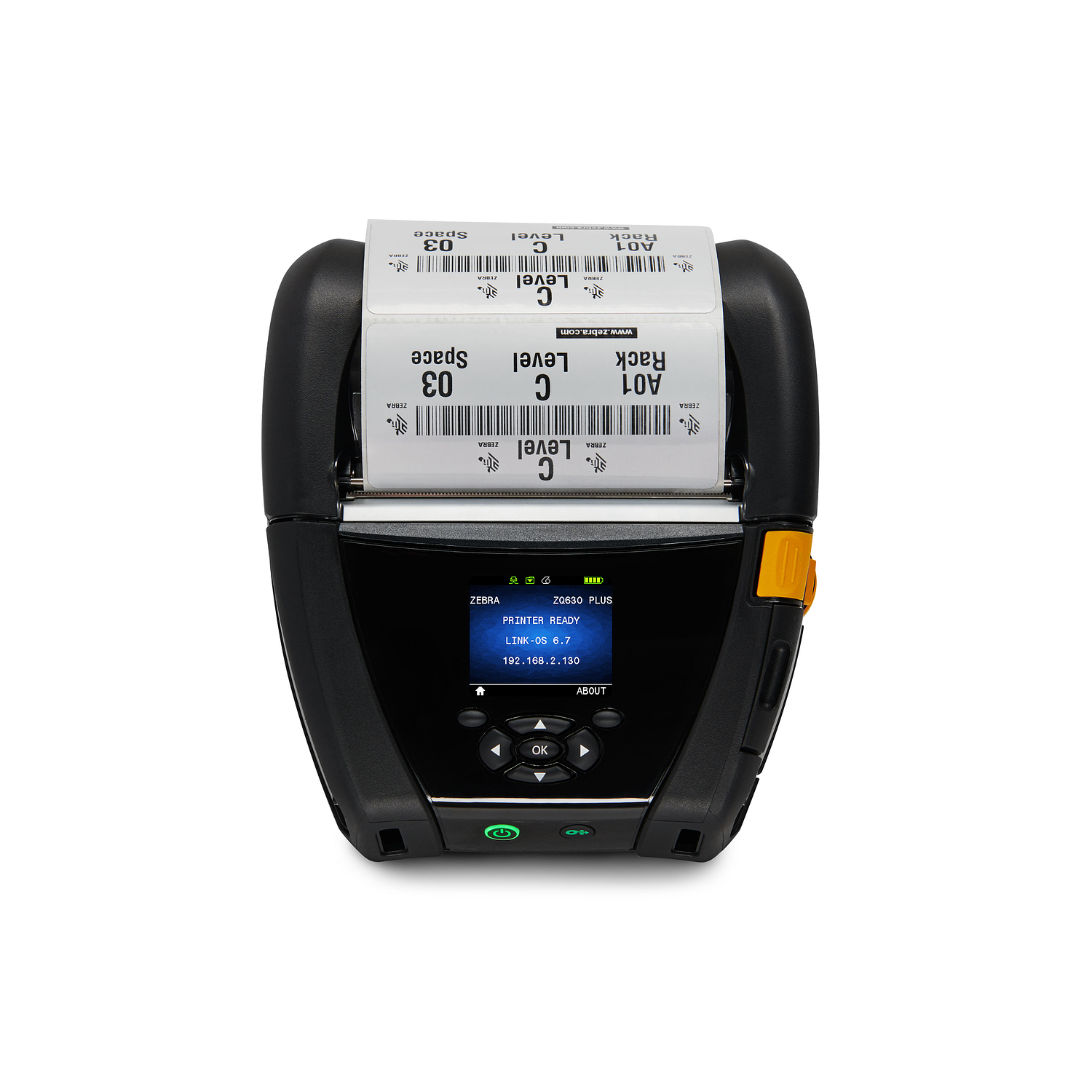 Zebra ZQ630 Plus Impresora Portátil 4”, Impresora de Etiquetas Térmica, WiFi Bluetooth, Códigos de Barras, Industrial, Logística y Retail 6